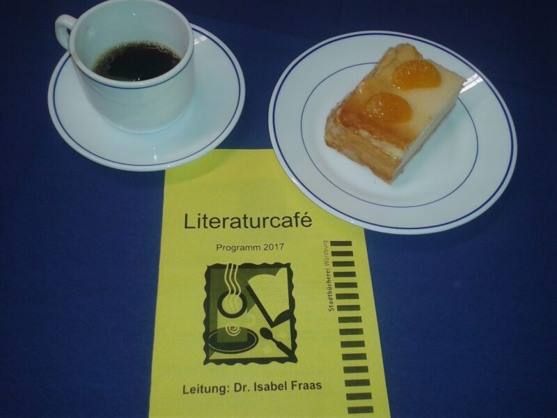 Unser Literaturcafé lädt ein…
