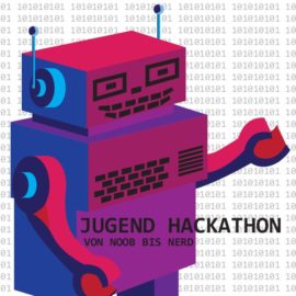 Der erste Jugend Hackathon in Würzburg bei uns in der Stadtbücherei!