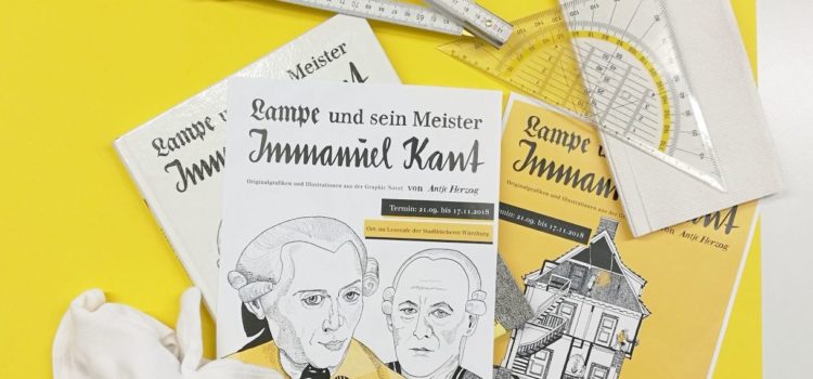 Ausstellung zu „Lampe und sein Meister Immanuel Kant“