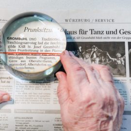 Blindeninstitut informiert in der Woche des Sehens