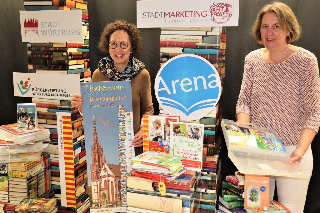 Büchertürme Würzburg - die 2. Runde wurde erfolgreich ...