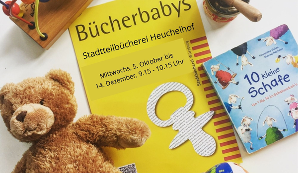 Bücherbabys starten ab Oktober in der Stadtteilbücherei Heuchelhof