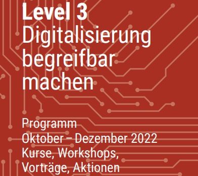 Level3 – Programm Oktober bis Dezember 2022