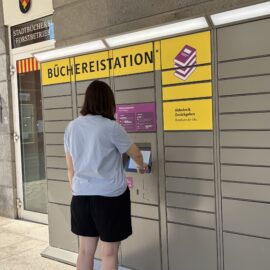 Eröffnung der Büchereistation in Heidingsfeld: Rückgabe und Vorbestellungen abholen rund um die Uhr Eröffnung der Büchereistation in Heidingsfeld: Rückgabe und Vorbestellungen abholen rund um die Uhr